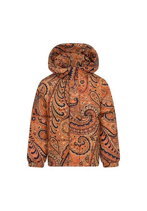Giubbino con stampa ETRO KIDS | GX2P97 N0381405BL